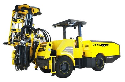 Hydraulic Drilling Jumbo with Automatic Rod Changer, HT71