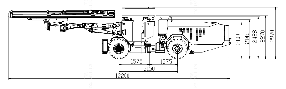 Hydraulic Drilling Jumbos, HT83-D