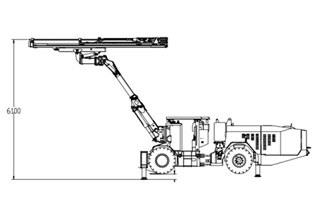 Hydraulic Drilling Jumbos, HT83-D