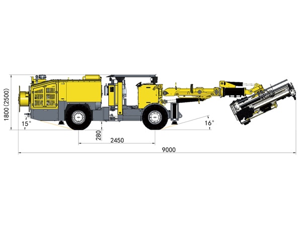 Hydraulic Bolting Jumbo, HT92-D